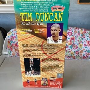 Tim Duncan figurine 13in new in box